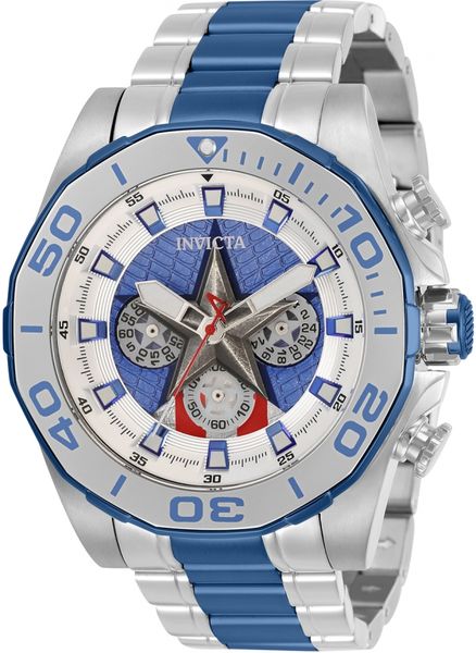 Sat Invicta 33394 Marvel Captain America