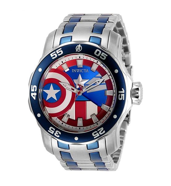 Sat Invicta Marvel Captain America 32413